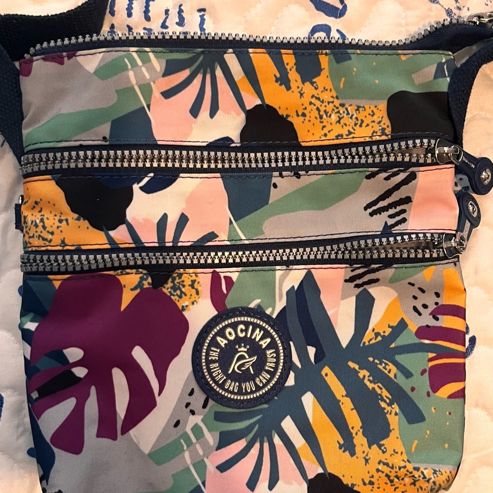 Aocina Vibrant Multicolor Crossbody Bag